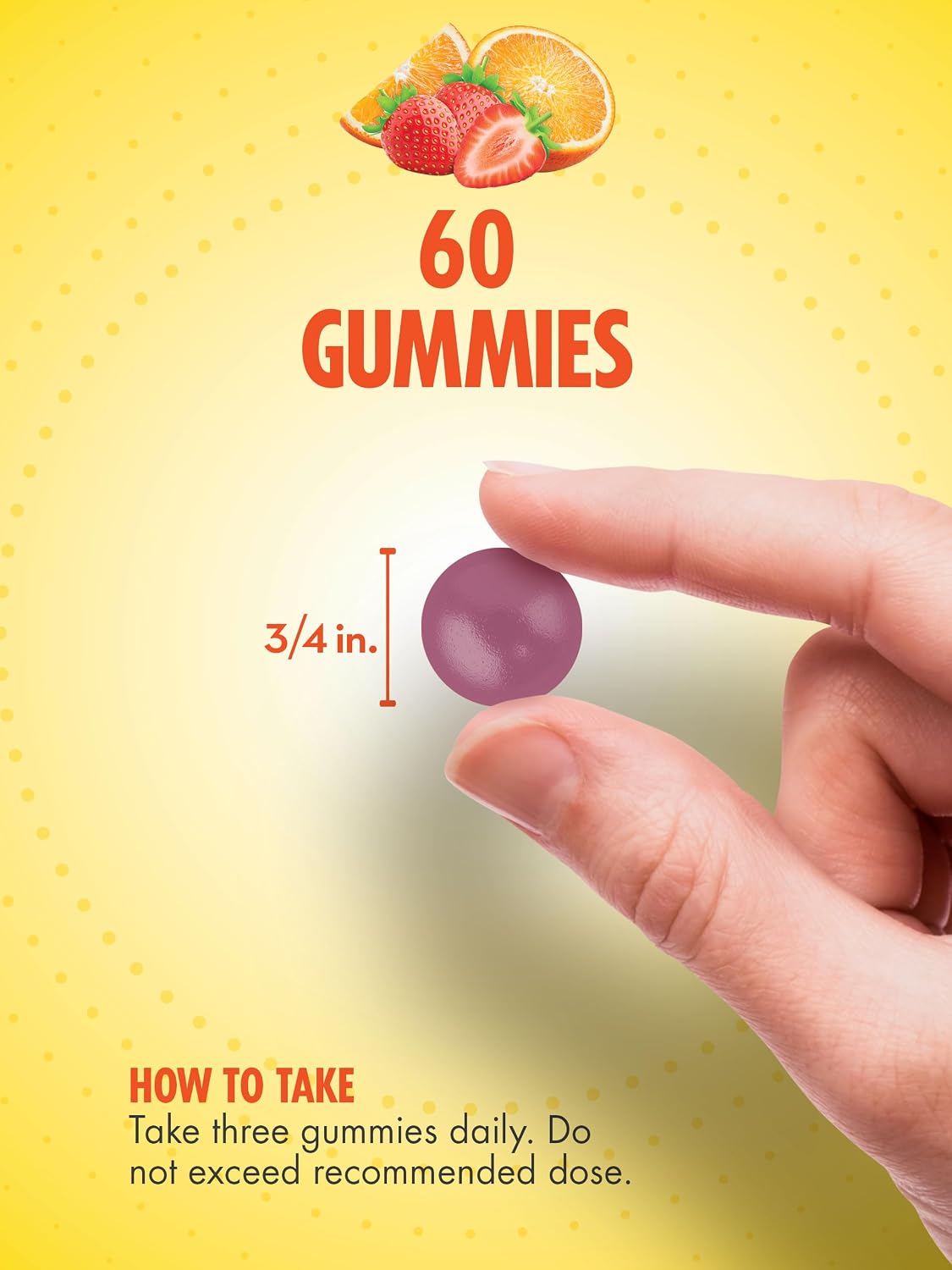 Sundance Prenatal Gummy Vitamin with DHA & Folate - 60 Count - Fruit Flavour - görsel 4