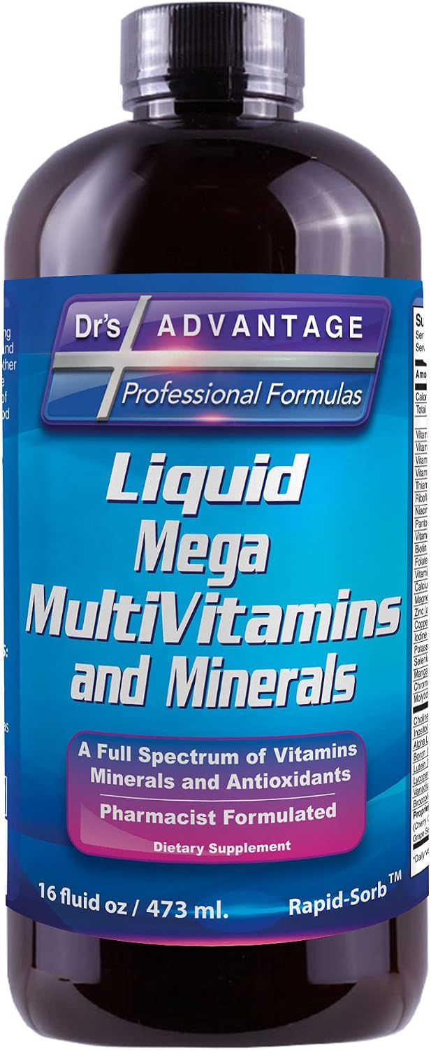 Liquid Mega MultiVitamins & Minerals - 473 ml - görsel 1