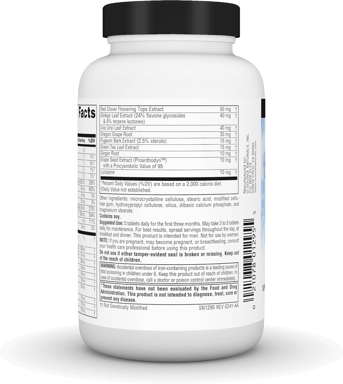 Source Naturals Prosta-Response – Men's Health Supplement with Saw Palmetto & Zinc – 90 Tablets - görsel 3