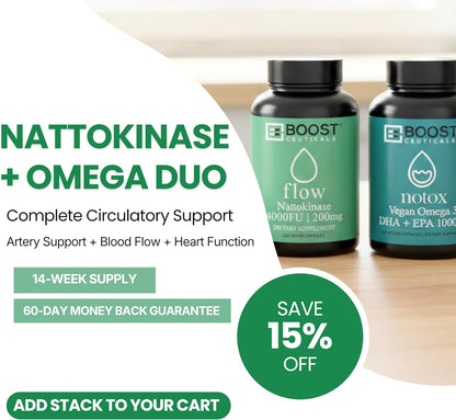 BoostCeuticals Nattokinase 4000 FU - 100 Vegan Capsules