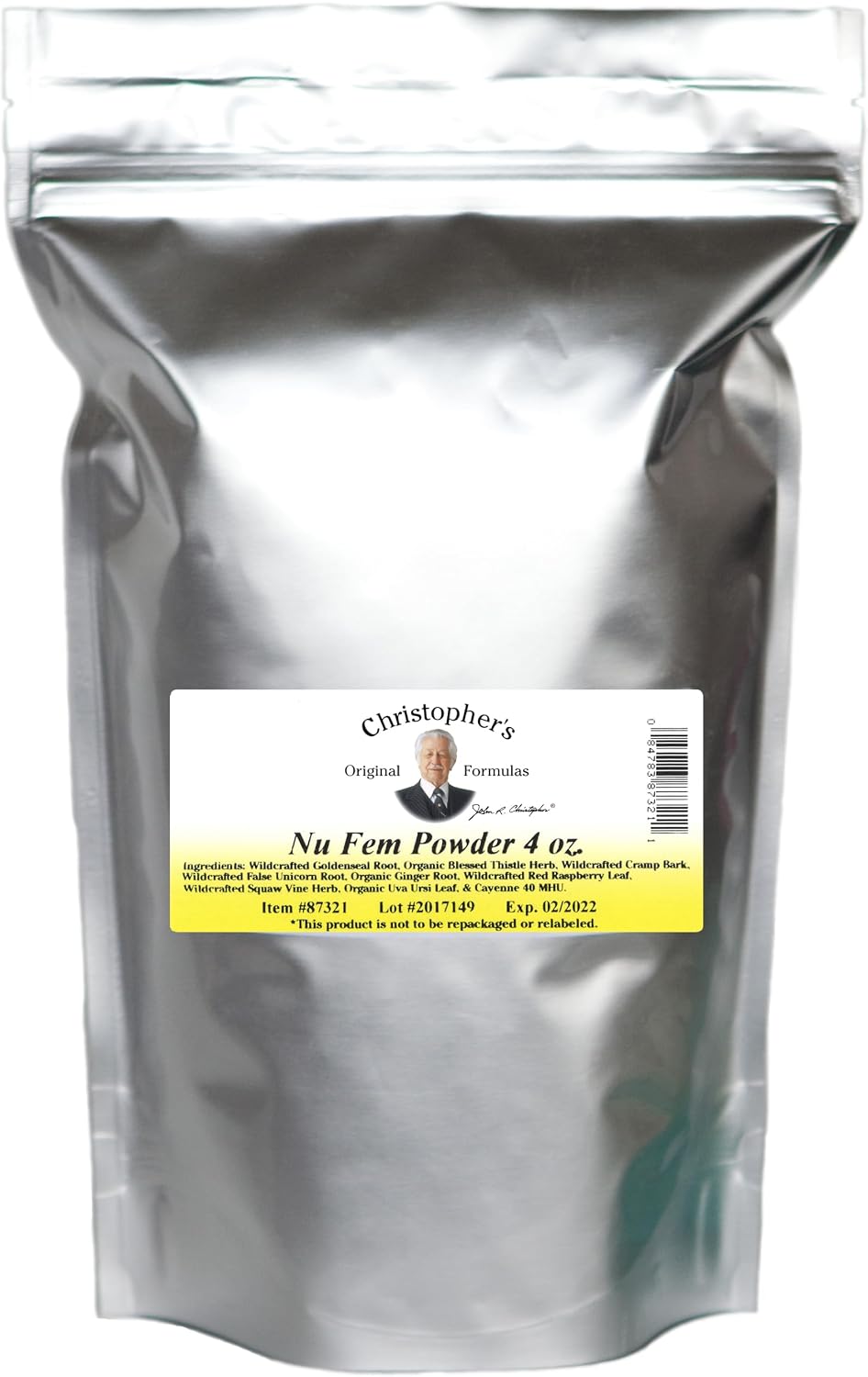 Christopher's Original Formulae Nu Fem Powder - 113 g - görsel 1