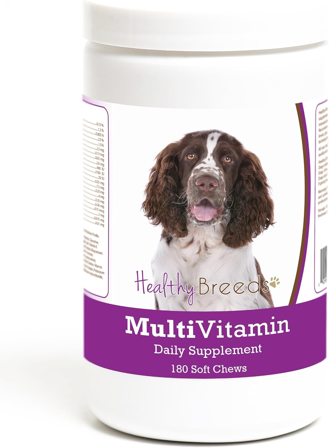 Healthy Breeds English Springer Spaniel Multivitamin Soft Chews for Dogs 180 Count - görsel 1