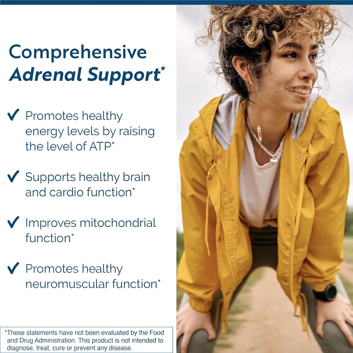 Researched Nutritionals Energy Multi-Plex - Adrenal Health, Energy Support & Cognitive Supplement with 14 Researched Ingredients - Vegan Energy Supplements (90 Capsules) - görsel 2