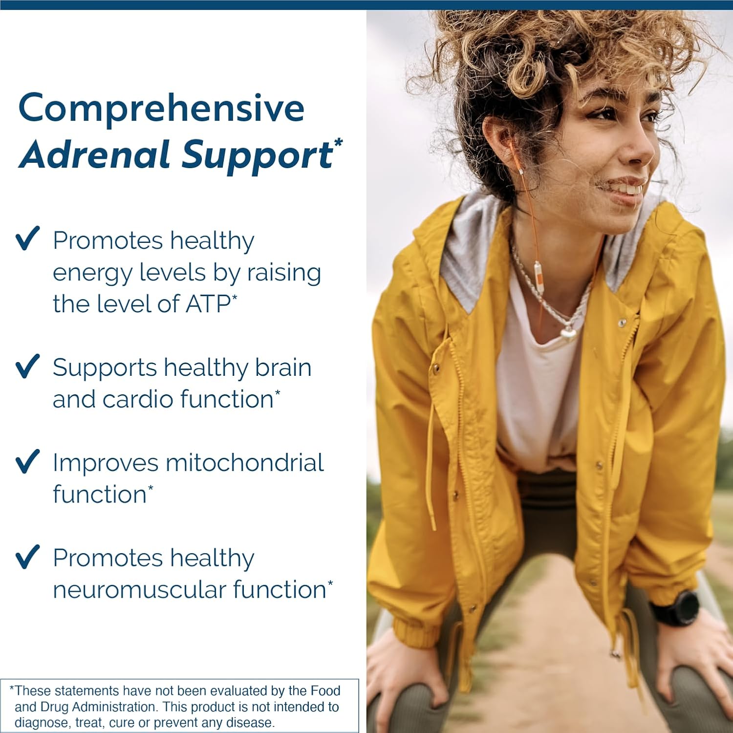 Researched Nutritionals Energy Multi-Plex - Adrenal Health, Energy Support & Cognitive Supplement with 14 Researched Ingredients - Vegan Energy Supplements (90 Capsules) - görsel 2