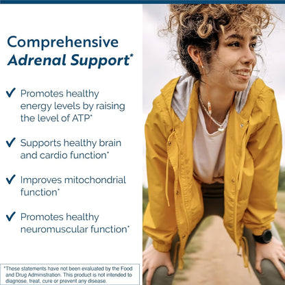 Researched Nutritionals Energy Multi-Plex - Adrenal Health, Energy Support & Cognitive Supplement with 14 Researched Ingredients - Vegan Energy Supplements (90 Capsules)