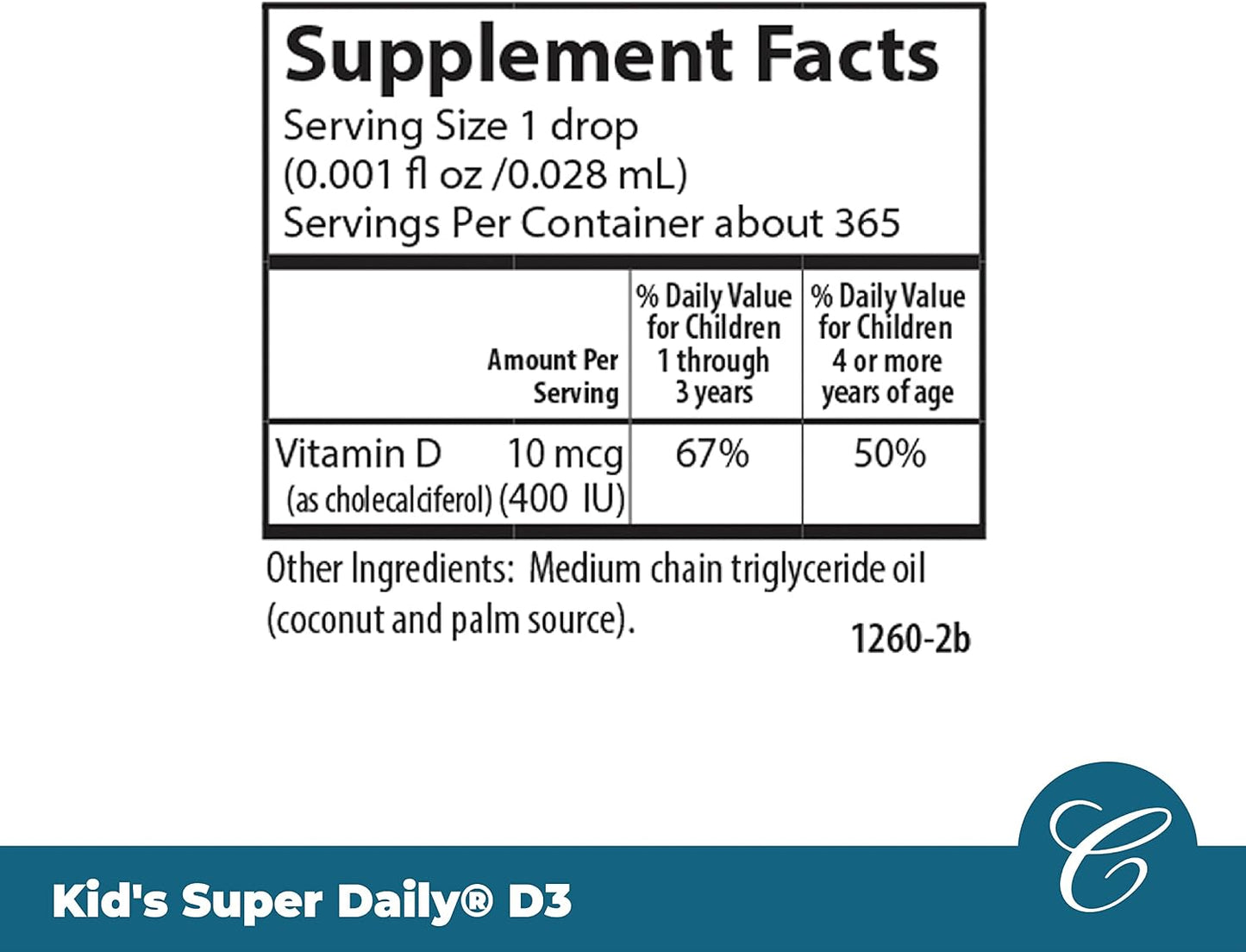 Carlson Kid's Super Daily D3 – Vitamin D Drops for Kids, 400 IU, One-Year Supply - görsel 4