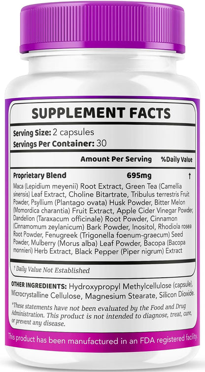 (3 Pack) GlycoEase Glyco Optimiser - Official GlycoEase Capsules Natural Supplement Support, Glycoease Premium Naturals, Glycoeas Advanced Formula Reviews, 180 Capsules for 3 Months