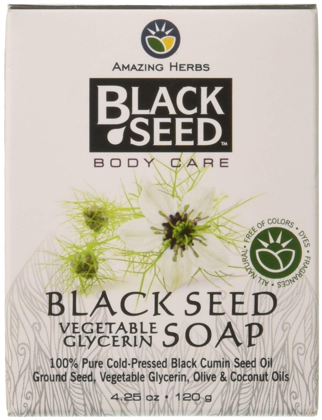 Amazing Herbs Black Seed Vegetable Glycerine Soap - görsel 1