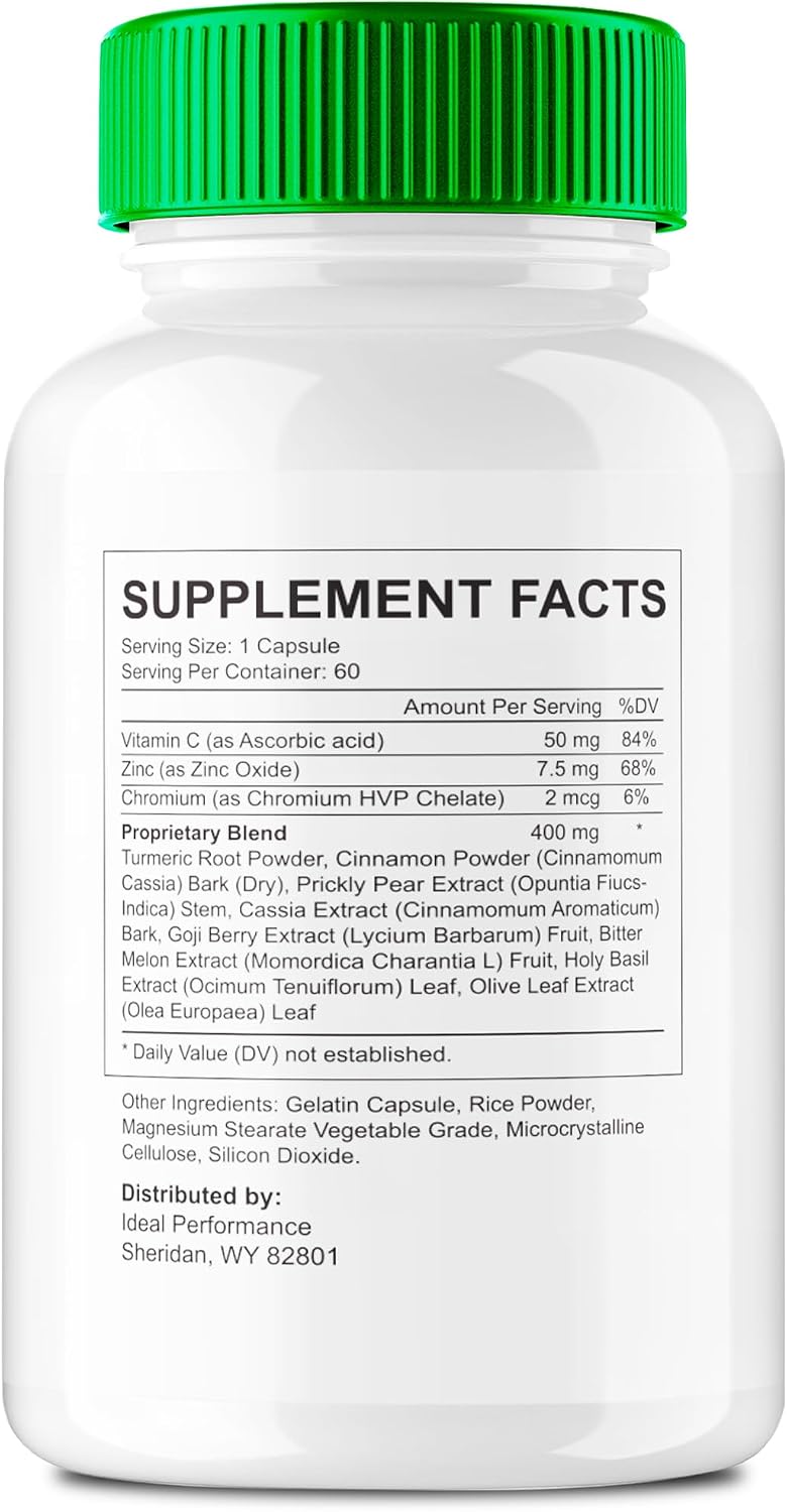 Gluconull Capsules, Maximum Strength All-Natural Overall Health Supplement - 2 Pack - görsel 2