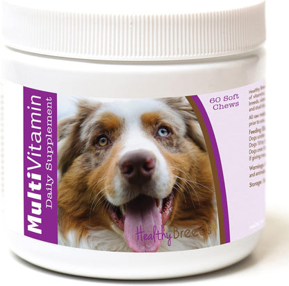 Healthy Breeds Australian Shepherd Multivitamin Soft Chews - 60 Count