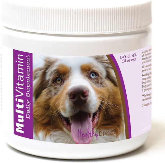 Healthy Breeds Australian Shepherd Multivitamin Soft Chews - 60 Count