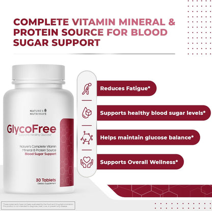 GlycoFree – Berberine, Bitter Melon & Cinnamon – 30 Tablets