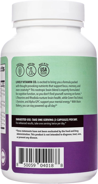 Brain Battery - 90 Capsules