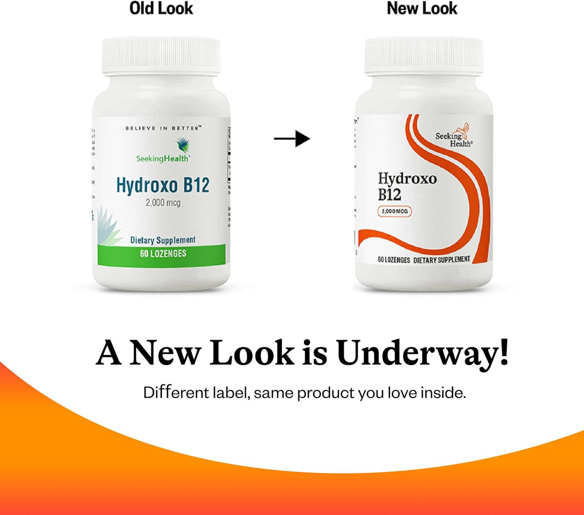 Seeking Health Hydroxo B12 - Vitamin B12 Supplement with Folate for Methylation and Energy Support - 2000 mcg, 60 Lozenges - görsel 7