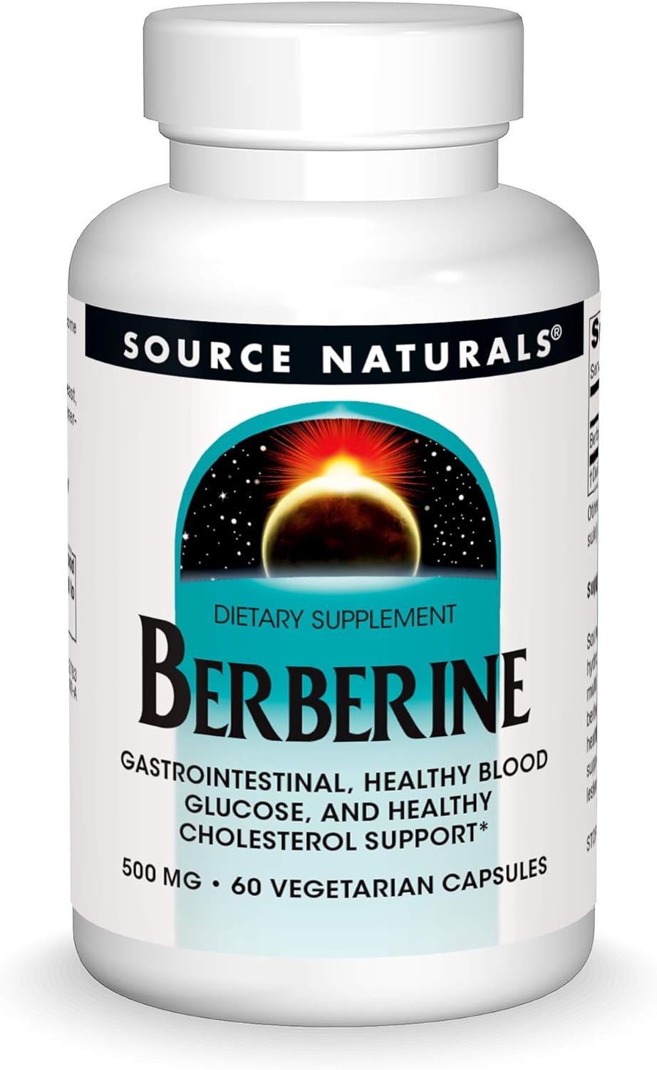 Source Naturals Berberine Vegetable Capsule, for Gastrointestinal Support* - 30 Vegetarian Capsules - görsel 7