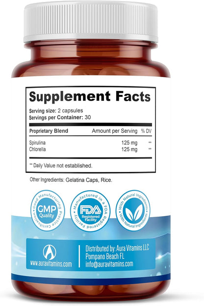 AURA VITAMINS Stem Cell Supplement 500mg (120 Capsules)