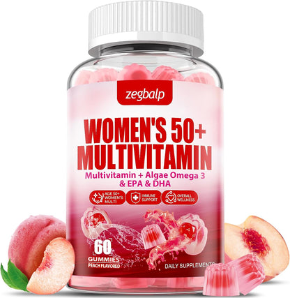 ZEGBALP Sugar-Free Women's Multivitamin 50+ Gummies