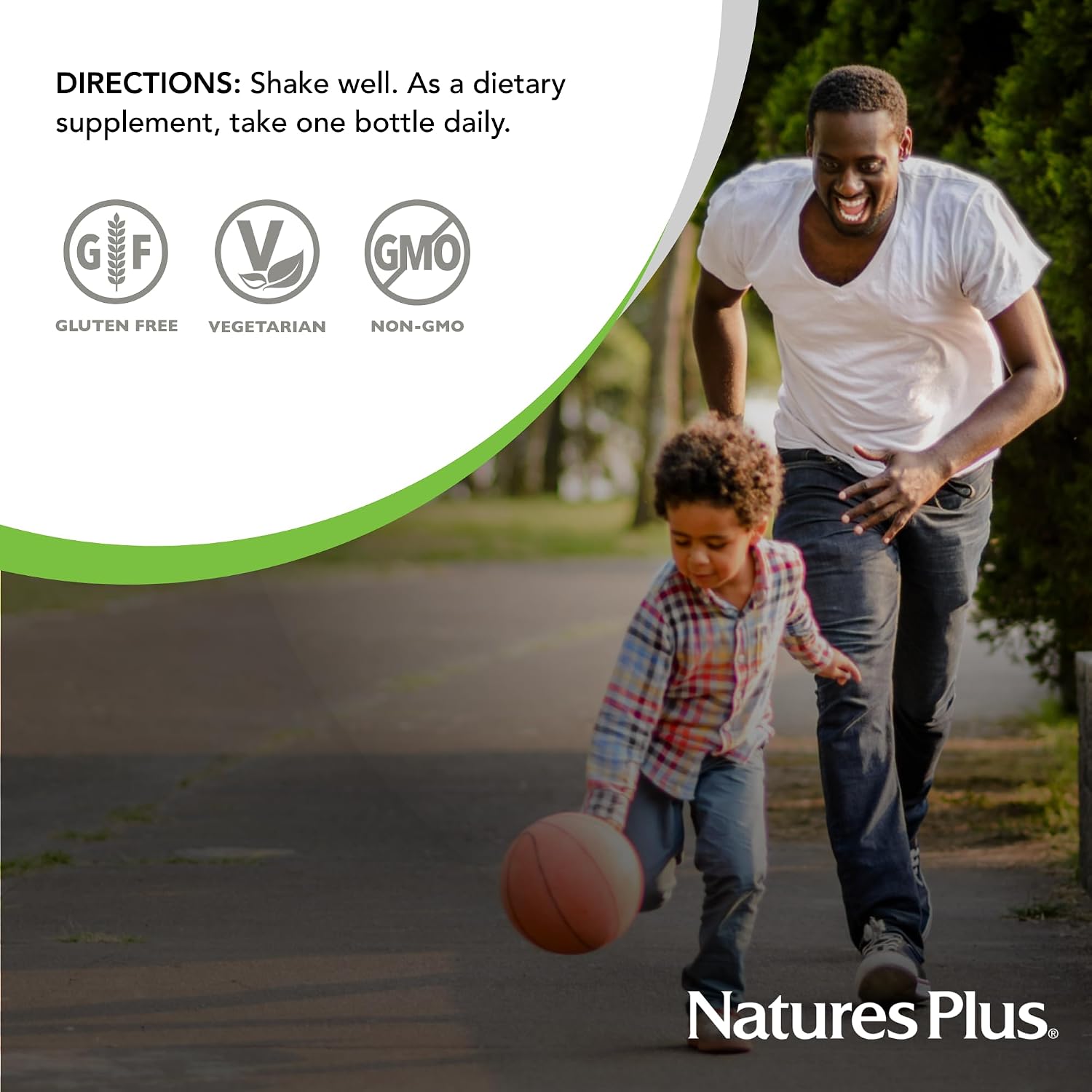 NaturesPlus Source of Life GOLD Liquid Multi Shot - 30 ml (1 fl oz), Case of 12 - Tropical Fruit Flavour - Provides Nutrients from 100+ Fruits and Vegetables - 12 Servings - görsel 5