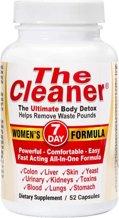 Century Systems The Cleaner 7 Day Detox Bundle – Women's and Men's Formulae, 52 Capsules Each