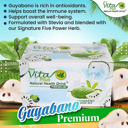 First Vita Plus Guyabano (Soursop) 20 Sachets