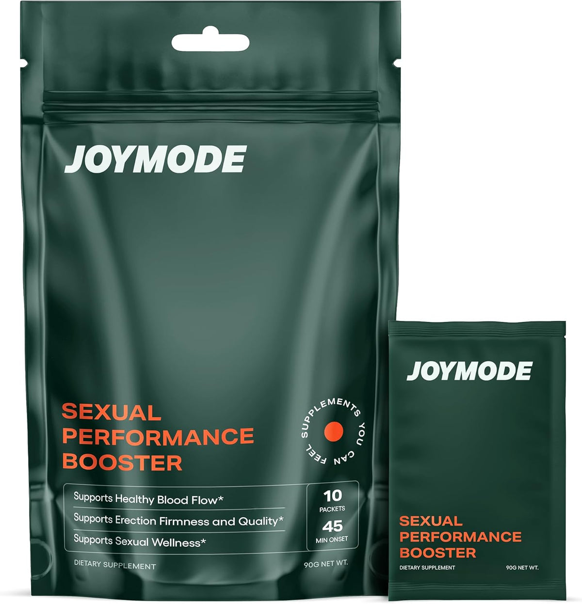 JOYMODE Male Vitality Booster for Men – Fast-Acting Support for Libido & Stamina with L-Arginine, L-Citrulline & Ginseng – Premium On-Demand Supplement Powder - görsel 1