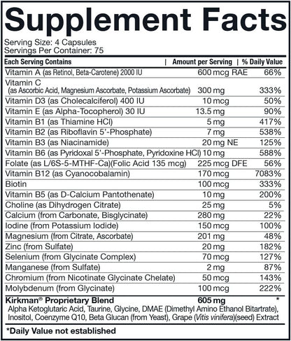 Kirkman Spectrum-Complete II Capsules - Hypo