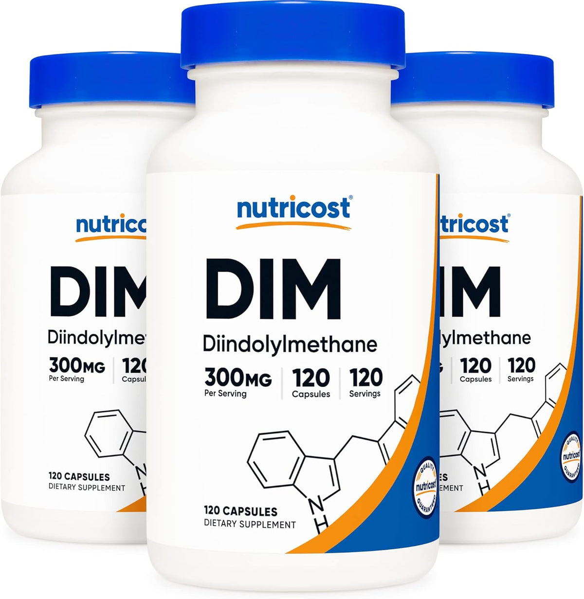 Nutricost DIM (Diindolylmethane) Plus BioPerine 300mg, 120 Vegetarian Capsules - görsel 6