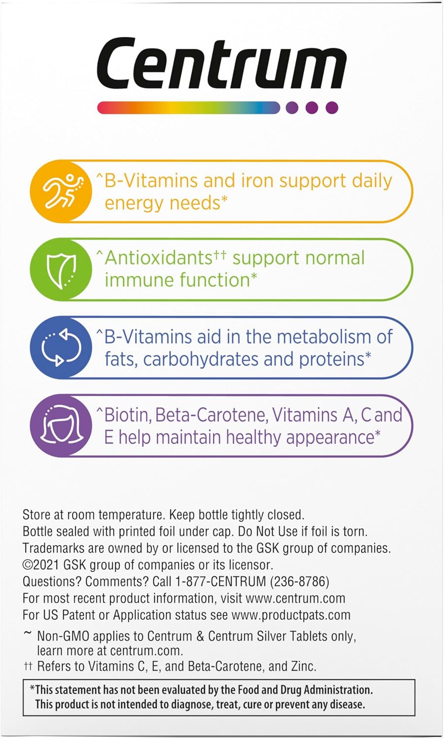 Centrum Multivitamin for Women, 120 Tablets - görsel 10