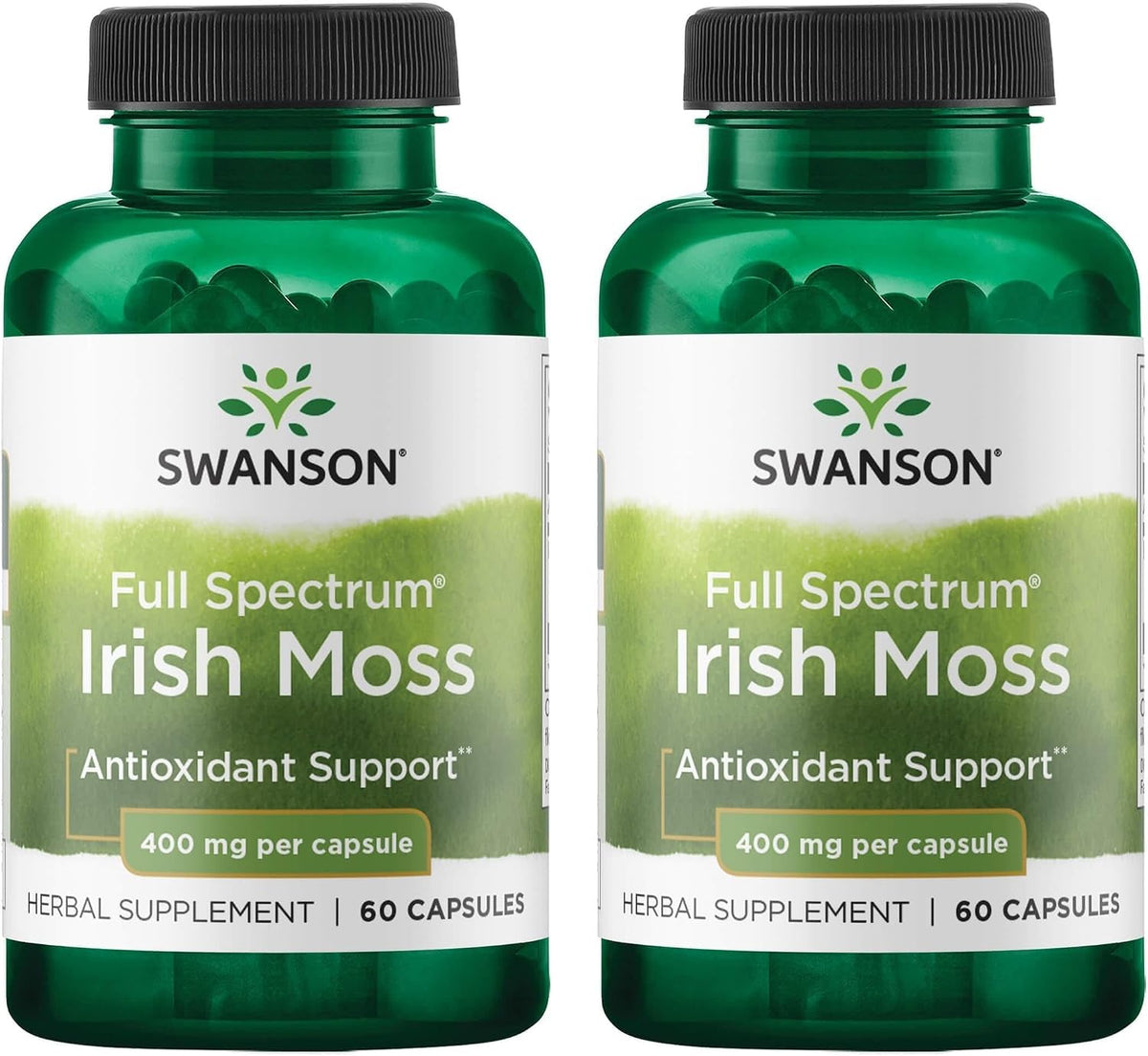 Swanson Full Spectrum Irish Moss 400 mg, 60 Capsules (Pack of 2) - görsel 1