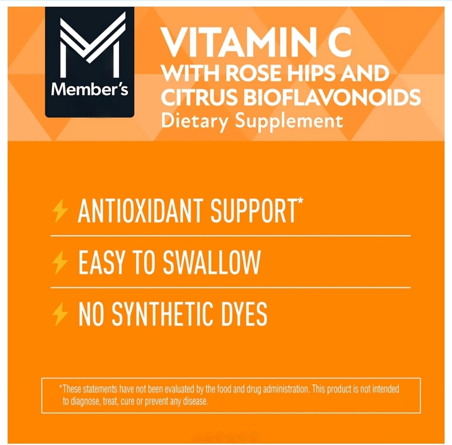 Vitamin C 1000mg with Citrus Bioflavonoids & Rose Hips – Immune Defence Support – 500 Tablets - görsel 4