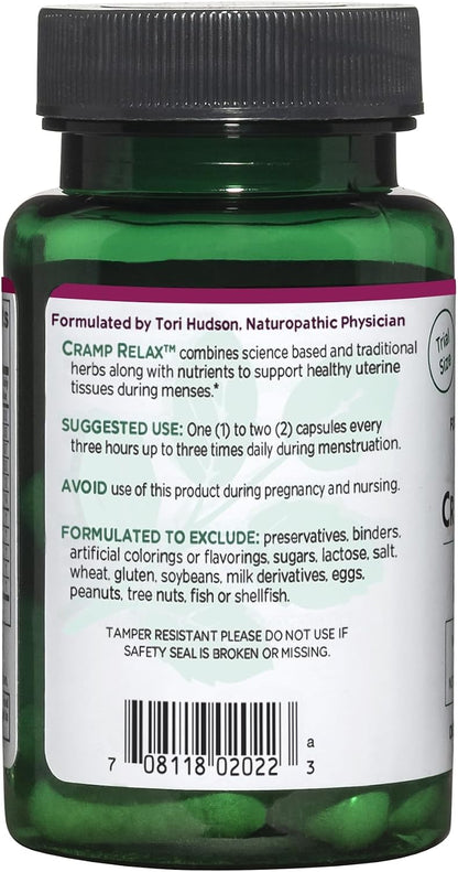 Vitanica Cramp Relax, Period Support, Vegan, 15 Capsules