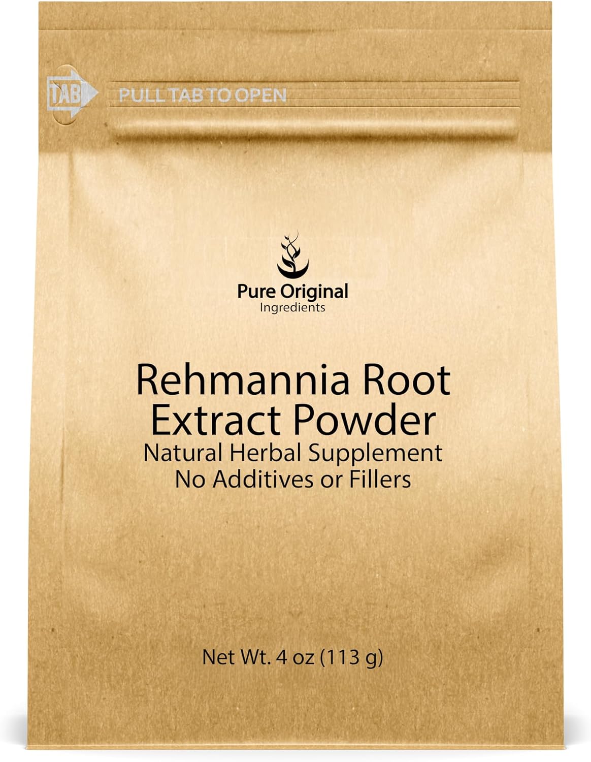 PURE ORIGINAL INGREDIENTS Rehmannia Root Extract Powder (454 g) Non-GMO, Traditional Herbal Supplement - görsel 6