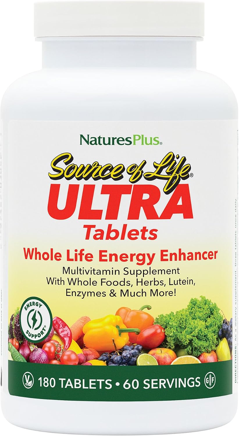 NaturesPlus Source of Life Multivitamin & Mineral Supplement, 360 Mini-Tablets - görsel 7