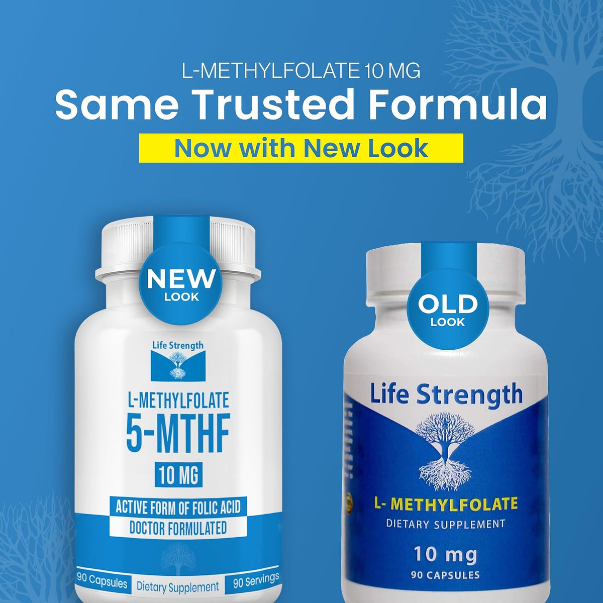 L-Methylfolate 10 mg - 90 Capsules | Active Folate Supplement - görsel 3