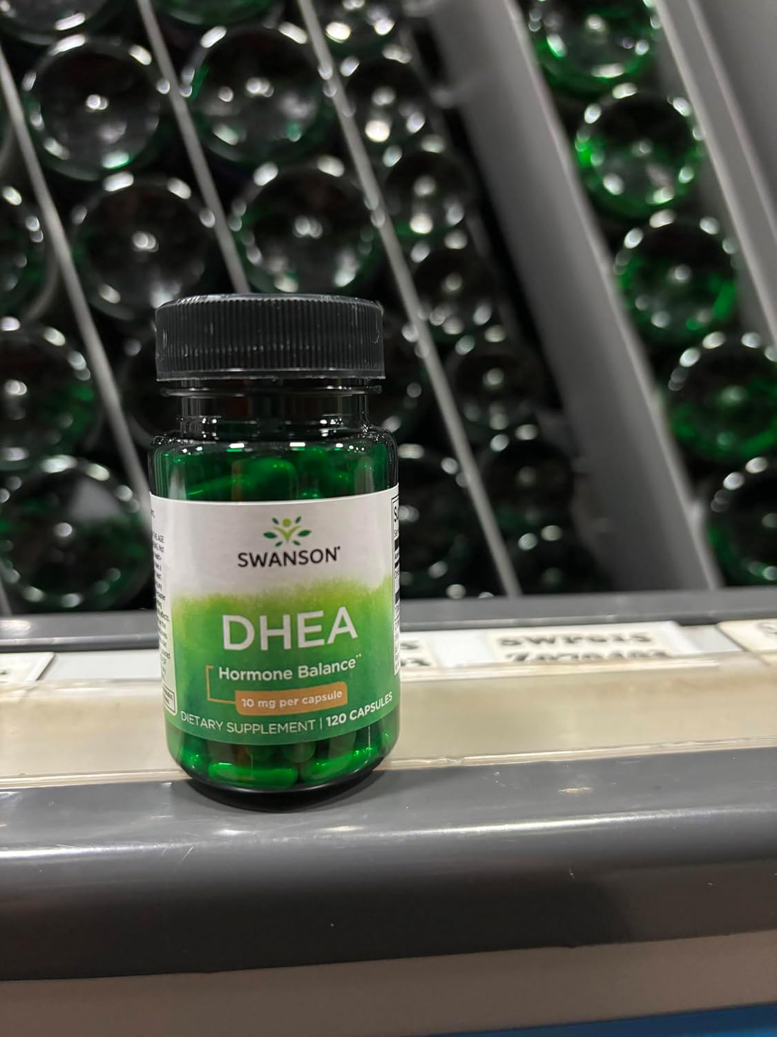 Swanson DHEA 10 mg, 120 Capsules - görsel 6