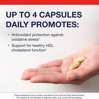 Metagenics CardioLux HDL - Heart Health Supplement with Lycopene, Pomegranate Extract & Quercetin - 120 Capsules