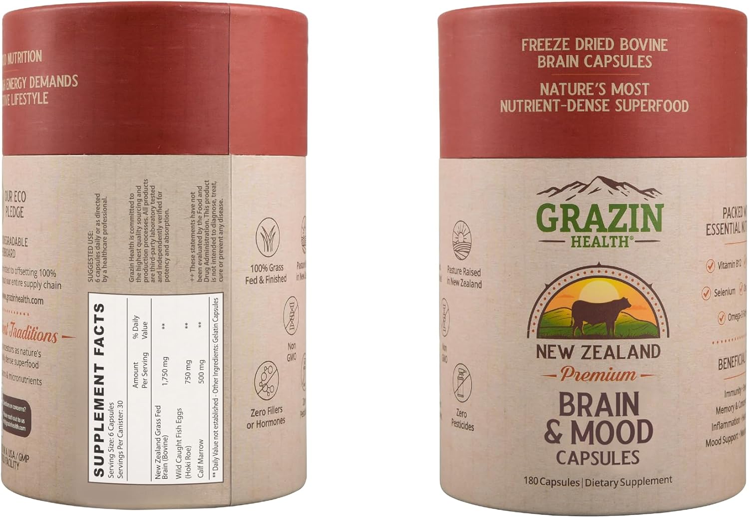 Grass Fed Bovine Testes Man Power Capsules (30 Day Supply) - görsel 8