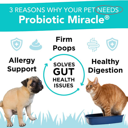 NUSENTIA Probiotic Miracle for Dogs (360 Scoops)