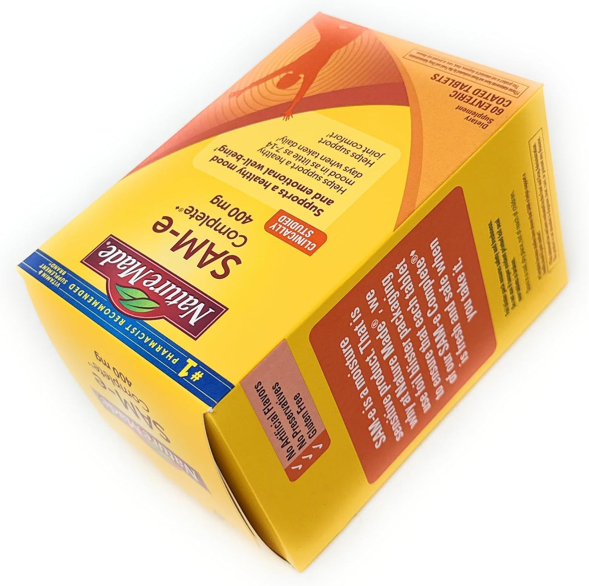Nature Made SAM-e Complete 400 mg Tablets, 60 Tablets - görsel 5