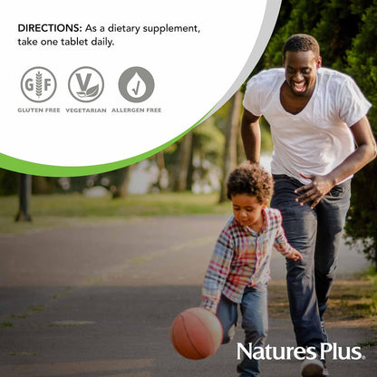 NaturesPlus Vitamin A 10,000 IU – Water-Dispersible Tablets for Vision, Skin and Immune Health