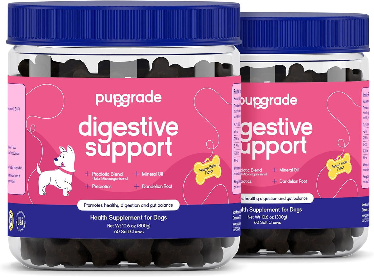 PupGrade Digestive Support for Dogs, Duck Flavour - 60 Soft Chews - görsel 10