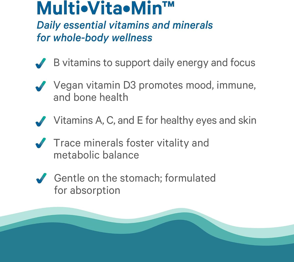 PURE SYNERGY Multi·Vita·Min | Vegan Multivitamin Made with Organic Whole Foods | Twice Daily Supplement for Men and Women | Core Nutrients for Energy, Mood, Immune, and Bone Health (60 Tablets) - görsel 4