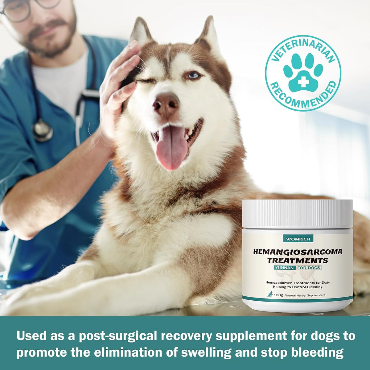 Blood Support Powder for Dogs – Natural Yunnan Sanqi (120g) - görsel 7