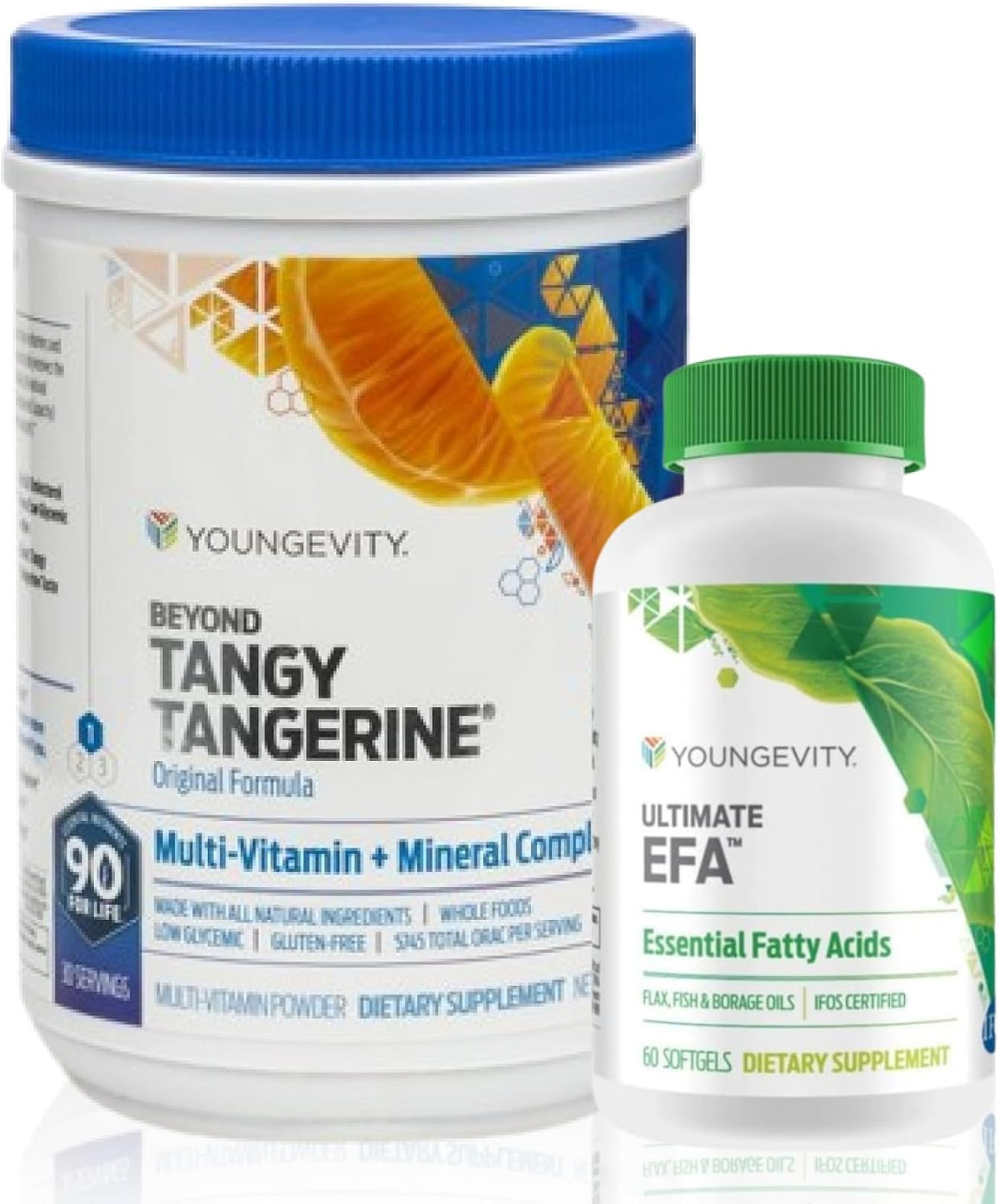 Youngevity BTT Basic 90 Pak - Beyond Tangy Tangerine & Ultimate EFA Plus - görsel 1