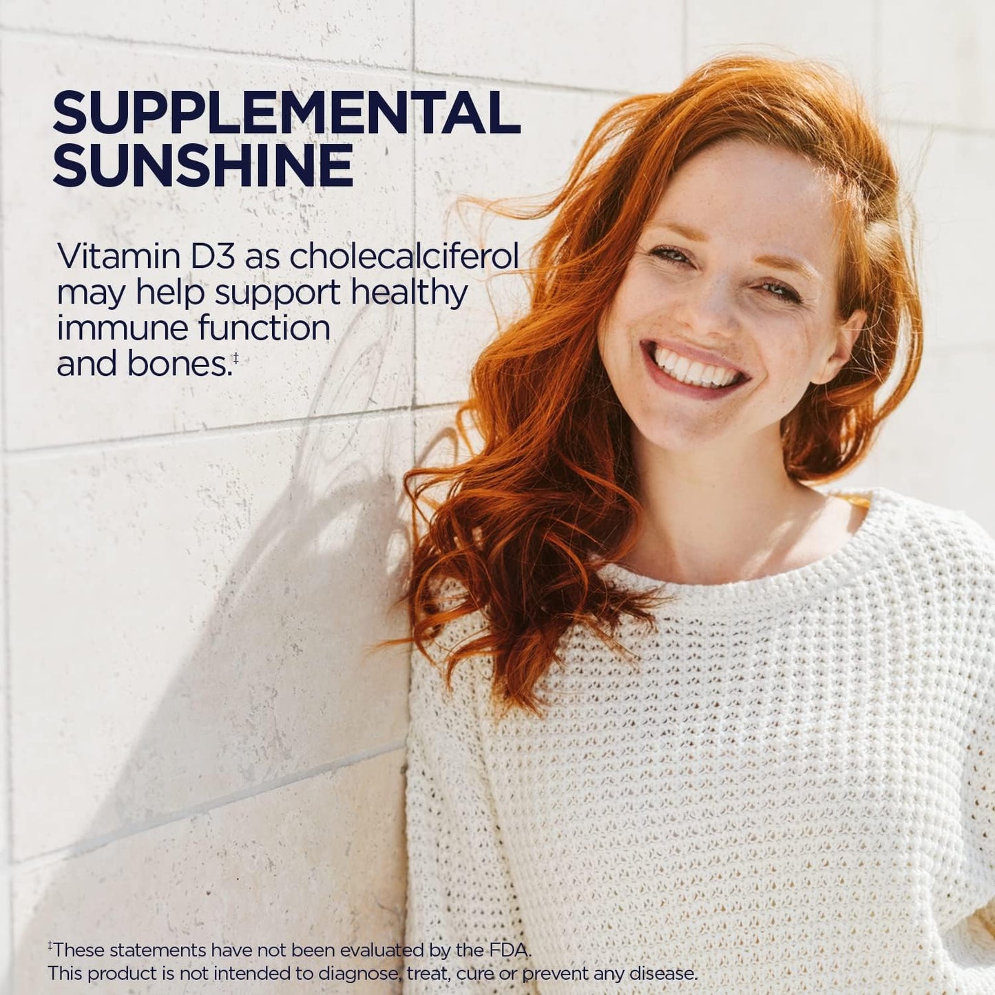 KAL Vitamin D3 Chewables - 2000 IU (50 mcg) - Sugar Free Natural Cinnamon Flavour - 200 Chewable Tablets - görsel 4