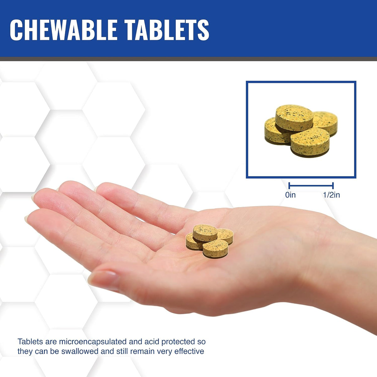 MAAC10 NADH + CoQ10 Supplement - Chewable Tablets, 50mg PANMOL® NADH + 100mg CoQ10, for Energy and Mental Focus - görsel 7