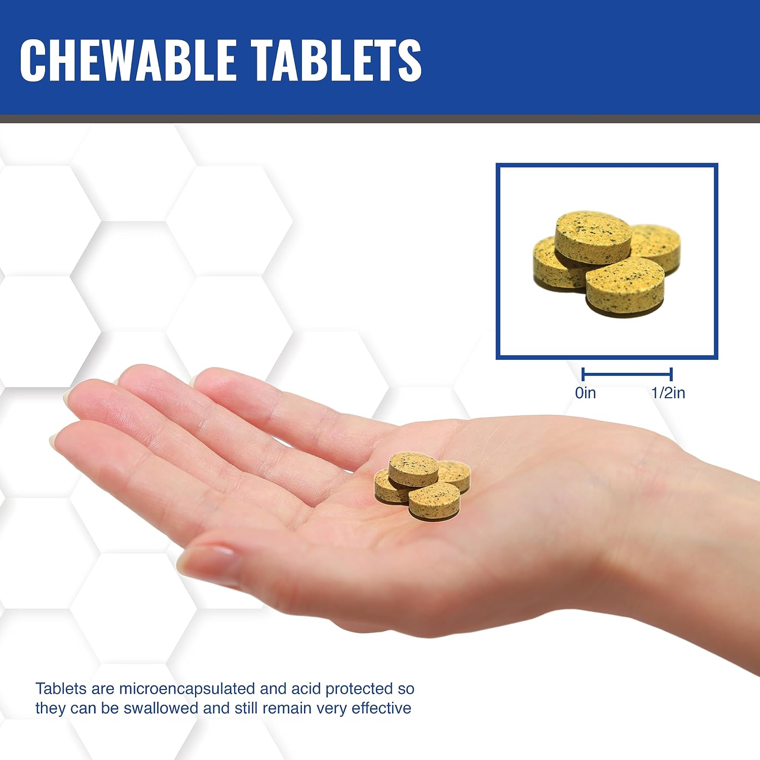 MAAC10 NADH + CoQ10 Chewable Tablets - 50mg PANMOL® NADH + 100mg CoQ10, Pack of 3 (180 Tablets) - görsel 6