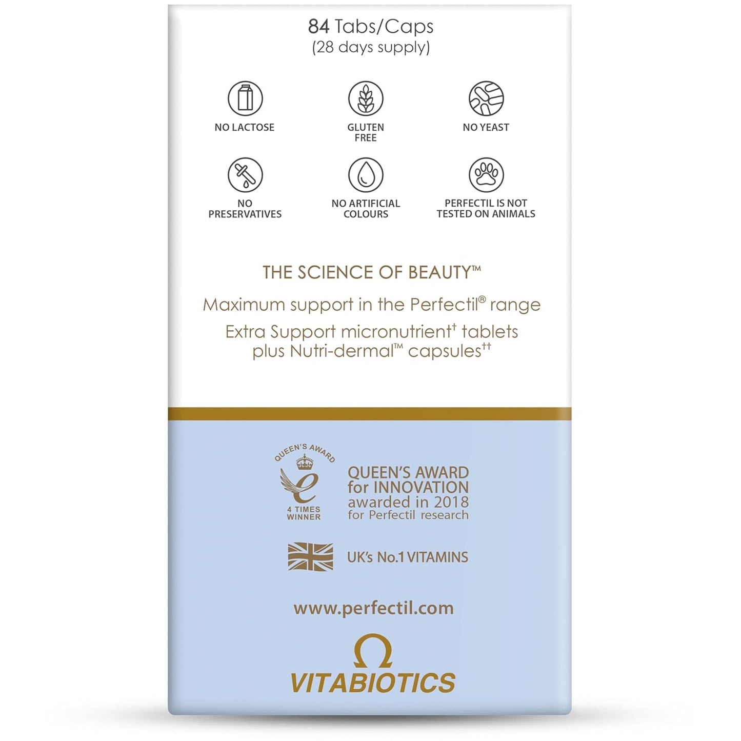 Vitabiotics Perfectil Max 84 Tablets and Capsules - görsel 6