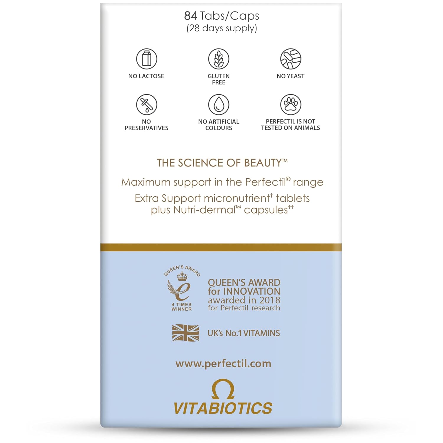 Vitabiotics Perfectil Max 84 Tablets and Capsules - görsel 6