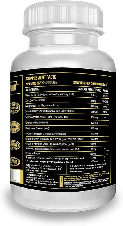 ACTIF Prostate Advanced Support - 60 Capsules